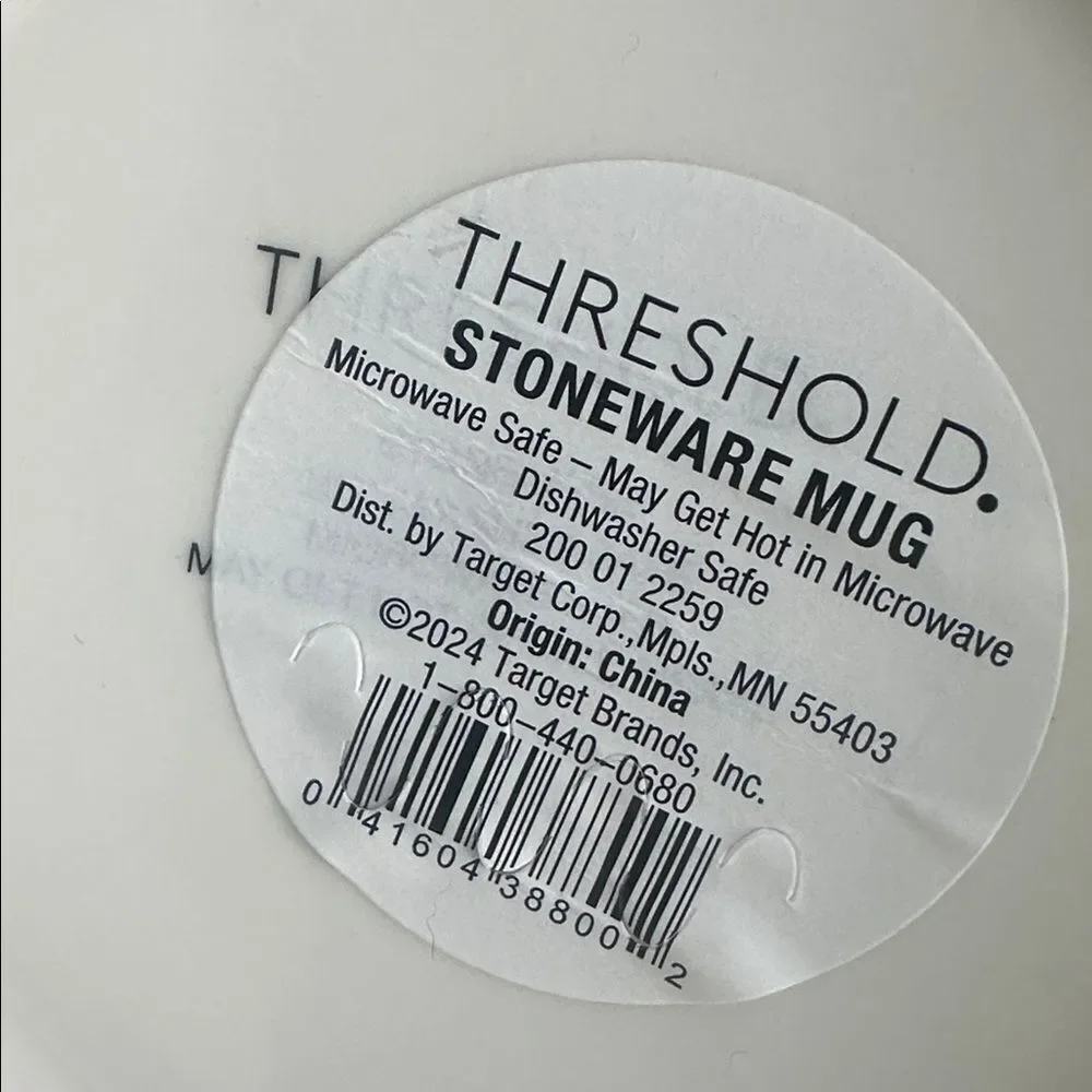 Threshold “C” Stoneware Mug 16 oz